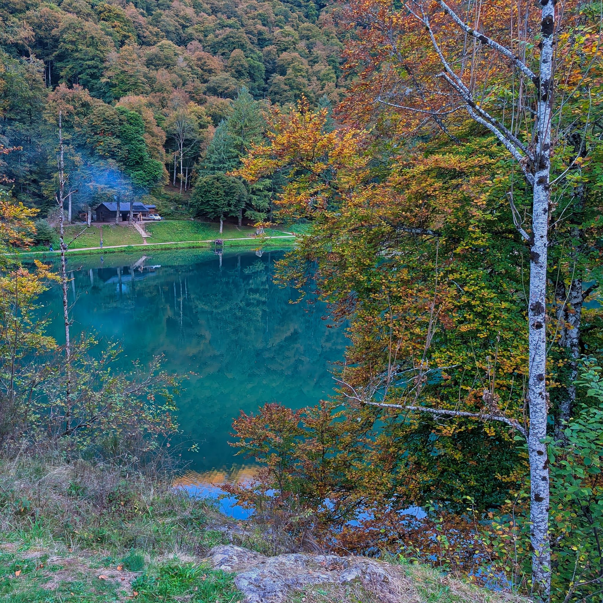 Lac de Bethmale & cascade d'Ars